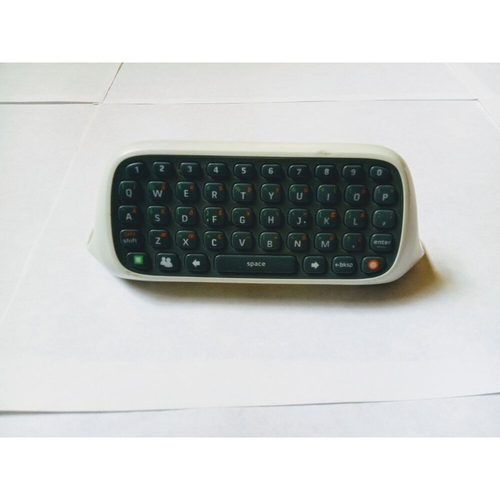 Xbox 360 Controller Chatpad Keypad White